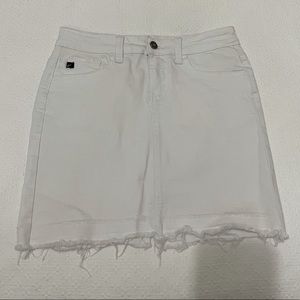 Whits denim skirt